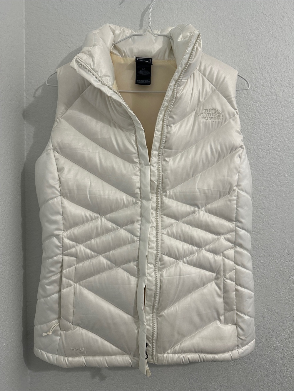 The North Face Women’s Cream Quilted Insulated Vest